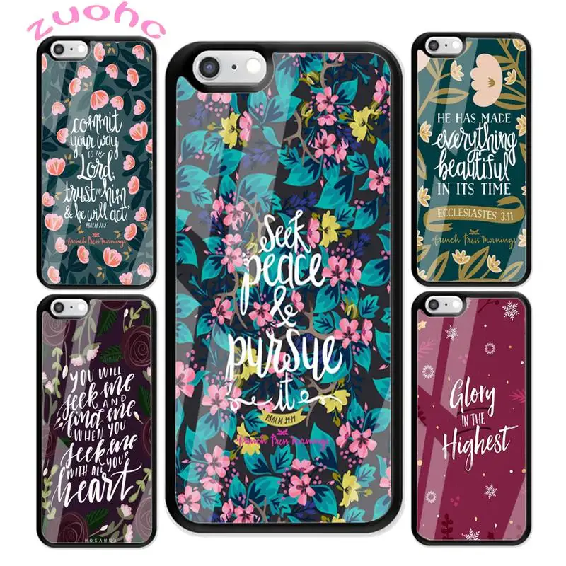 

Word Flower Plexiglass Phone Case Back Shell For IPhone 12 11 Pro Max Cases XR XS 7 8 Plus Cover Accessories Carcasa