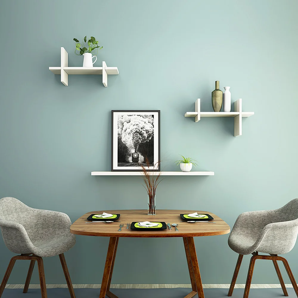 3 шт. креативная настенная полка для wordboard ТВ фон декоративная LM3121541|Декоративные