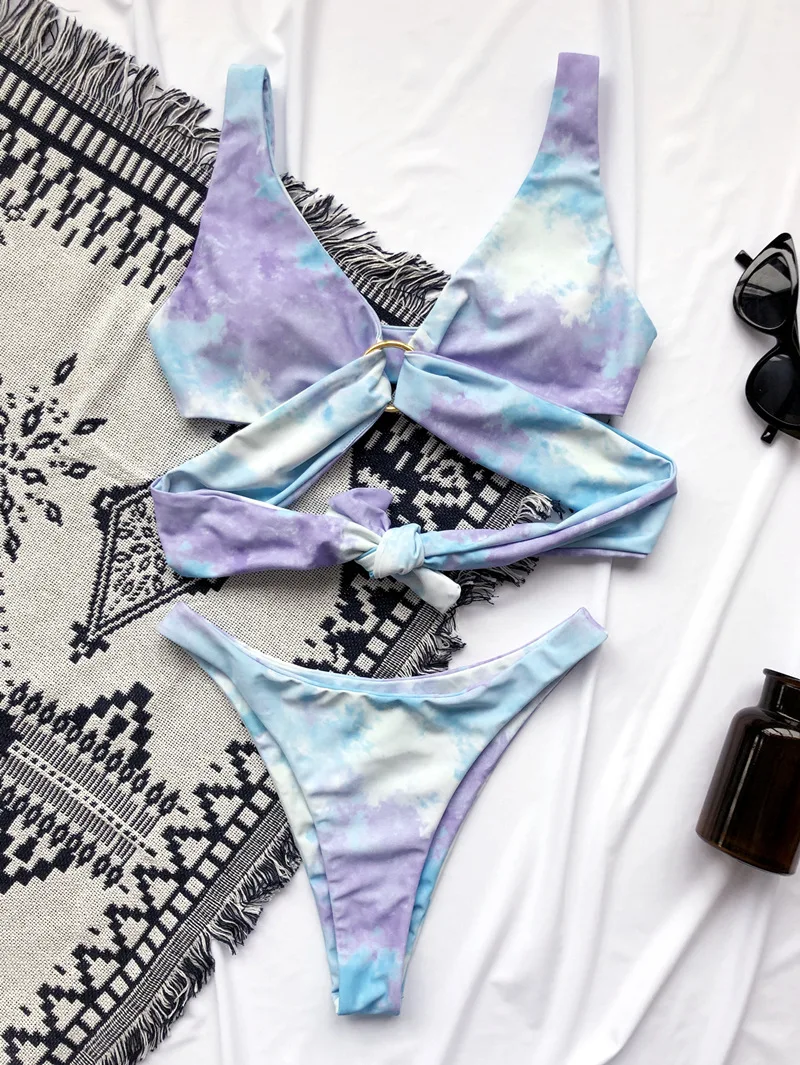 

Swimwear Women Bikini-Set Bathing-suit Biquini Red Blue Black Bikini Bandage Sexy Swimsuit 2020 Summer Women Beachwear