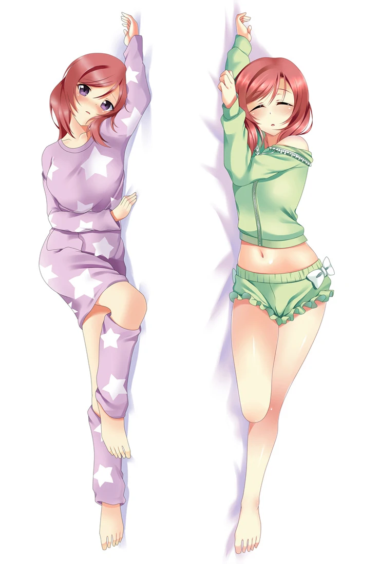 Аниме Dakimakura Body LOVE LIVE! Чехол с подушкой Nishikino Maki Ayase Eli для школы idol project|Наволочка| |