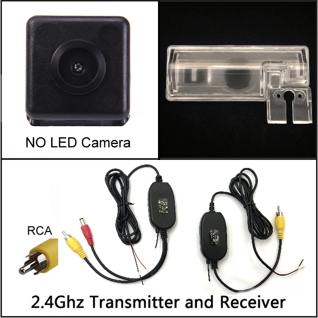 wireless n NO LED Для Suzuki SX4 SX-4 Neo Baleno Sedan для Fiat Sedici Sedan ночное видение автомобиля заднего вида парковочная камера заднего вида HD - Название цвета: wireless n NO LED