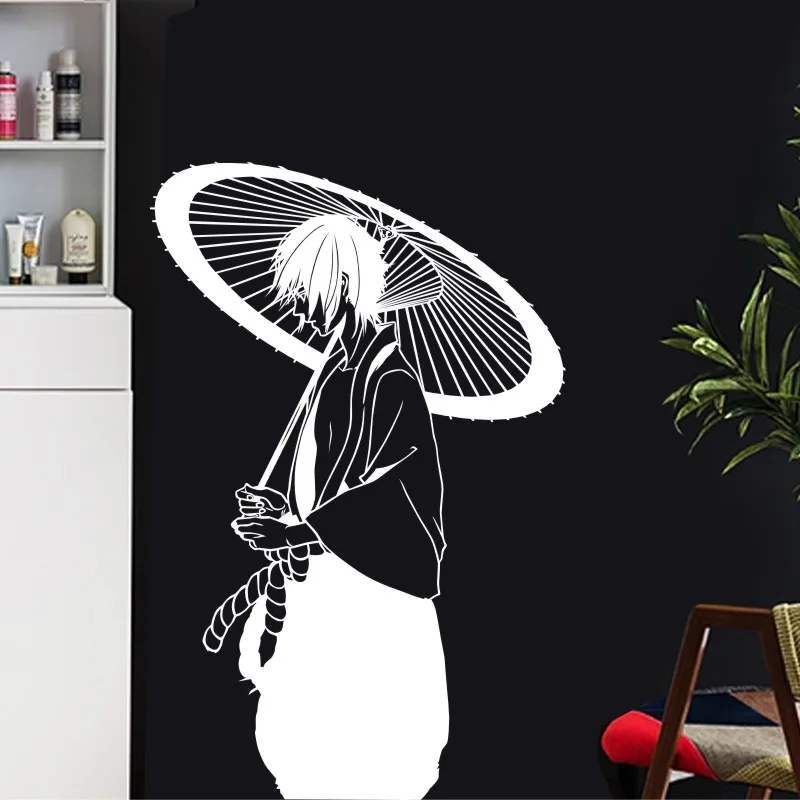НАРУТО Наклейки На Стены Виниловые Наклейка Декор Главная Декоративные