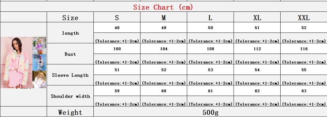

Winter Women's Imitation Fleece Coat Lapel Neck Loose Warm Tie Dye Printed Long Sleeve Thicken Teddy Jacket