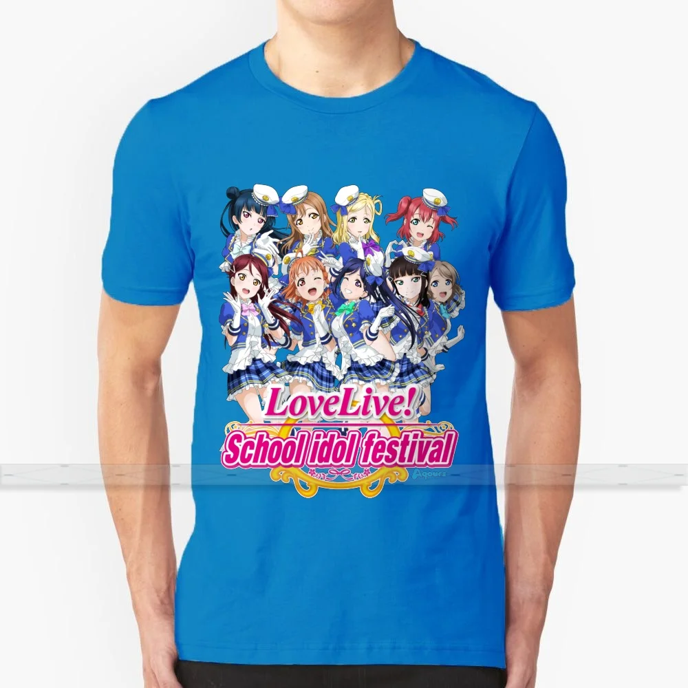 

Love Live! School Idol Festival - Sunshine Ver T - Shirt Men 3D Print Summer Top Round Neck Women T Shirts