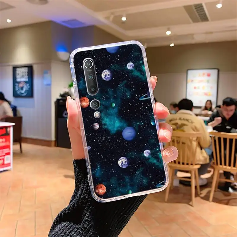 

Space Solar System Planets Earth Mars Phone Case For Samsung s7 8 9 10 lite 20 note20 a71 21 4 5 6edge plus Cover Fundas Coque