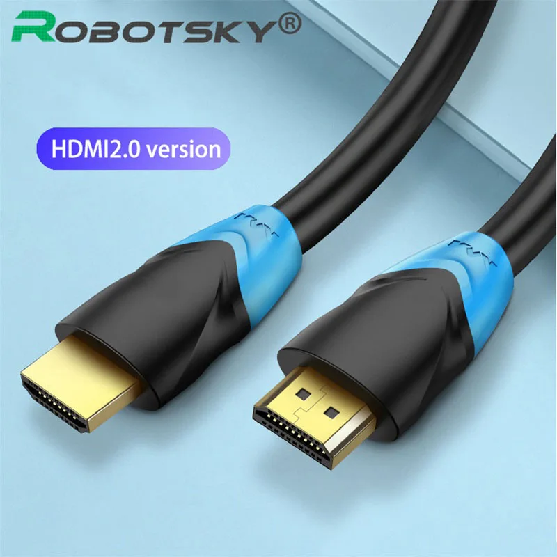 Высокоскоростной кабель 2 0 60 Гц позолоченный шнур соединительного кабеля для