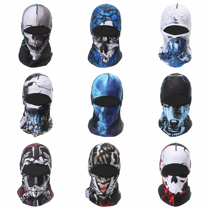 Biker Tactical Riding Face Shield Hood