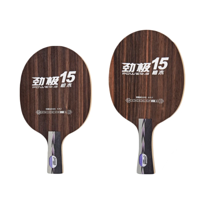 

Original DHS Power G15 (PG15, PG 15) table tennis blade table tennis rackets racquet sports racquert sports pingpong paddles