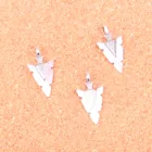 80 шт., индийский кинжал наконечника стрелы, подвеска для античного изготовления, винтажное тибетское серебро, ювелирные изделия сделай сам, браслет, ожерелье 28*15 мм