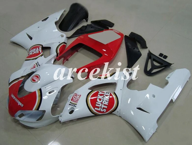 

4Gifts New ABS Full Fairing kit fit for YAMAHA YZF - R1 1998 1999 YZF R1 98 99 YZF1000 Custom red white glossy