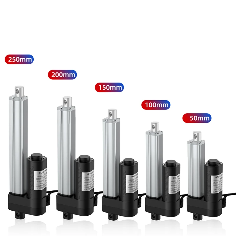 Синхронный линейный привод 12 В 24 ход 50-400 мм 2 пульта дистанционного управления 1500N