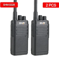 shm walkie talkie pmr two way radio ht communicator ptt longer range walkie talkies 2 pcs 3800mah for hunting hotel restaurant