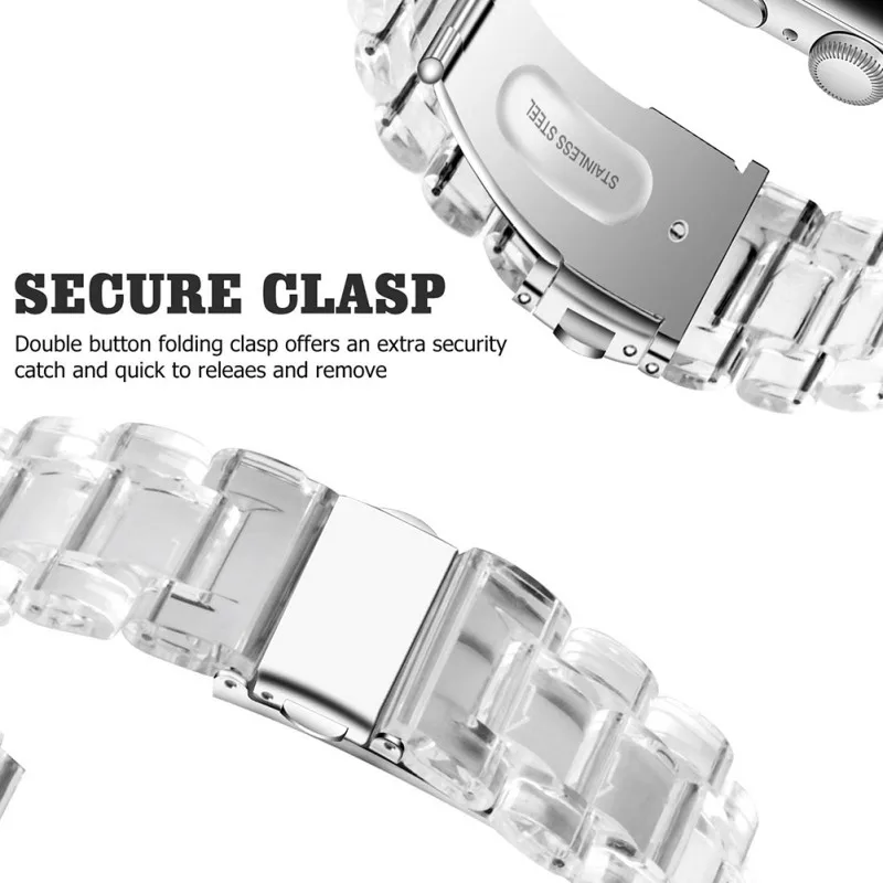 

Watch Straps 38mm, 40mm, 42mm, 44mm, With Tempered Glass Screen Protector, Sports Strap Replacement For Apple Watch