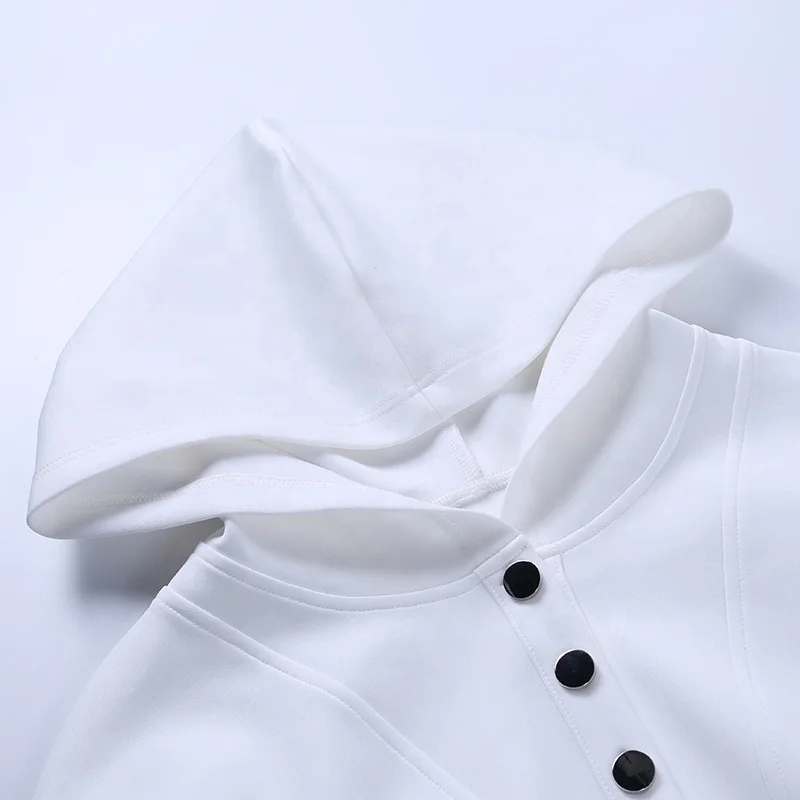 

Women Hoodies Fashion Drawstring Long Sleeve Loose Casual Crop Top Sweatshirts