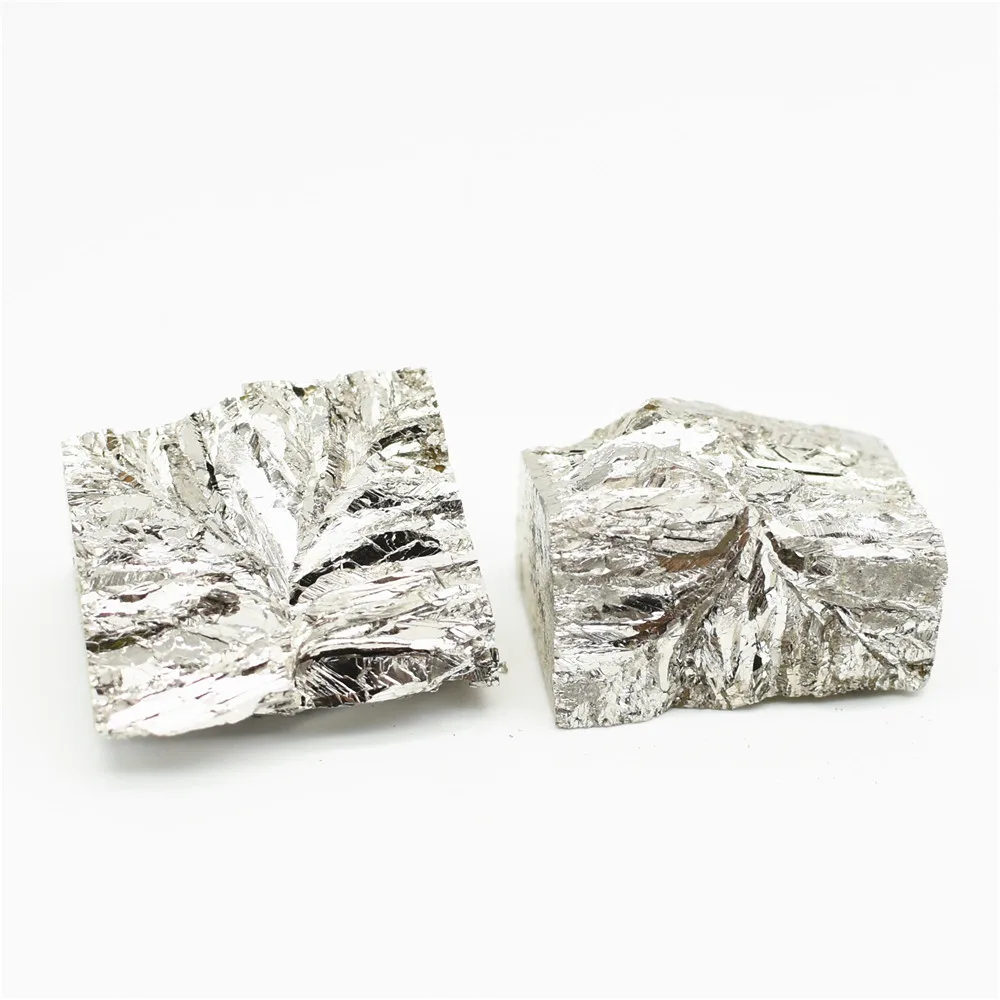 Металлический слиток висмута для коллекции элементов 99.999% чистый Би DIY хобби