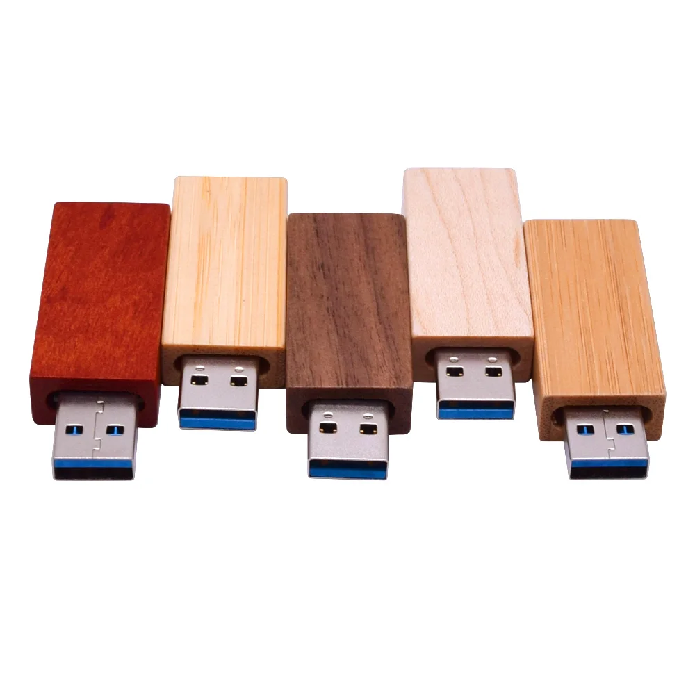 USB 3 0 деревянная + коробка флеш-накопитель с логотипом на заказ usb 4 ГБ 8 16 32 64 128 диск