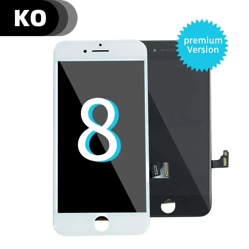Сменный ЖК экран премиум класса для iphone7 экраны сотового телефона KO Iphone 8