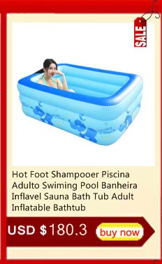 Горячая нога Shampooer Piscina Adulto плавательный бассейн Banheira Inflavel сауна ванна для взрослых надувная Ванна