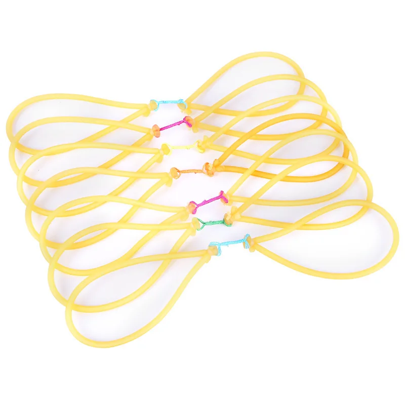 10 шт. эластичная резинка Рогатка для стрельбы рыбалки|Уличные инструменты| |