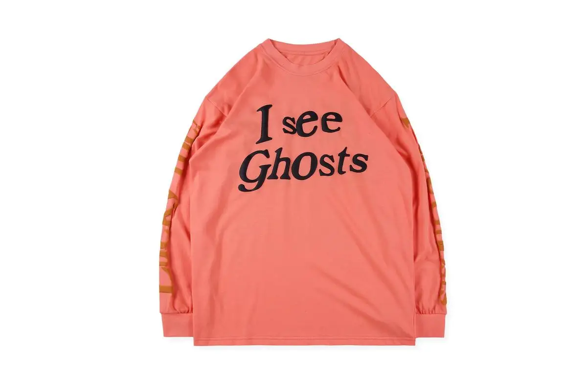 19SS CPFM.XYZ W.W.C.D футболка s для мужчин и женщин с длинными рукавами i see ghosts Топ
