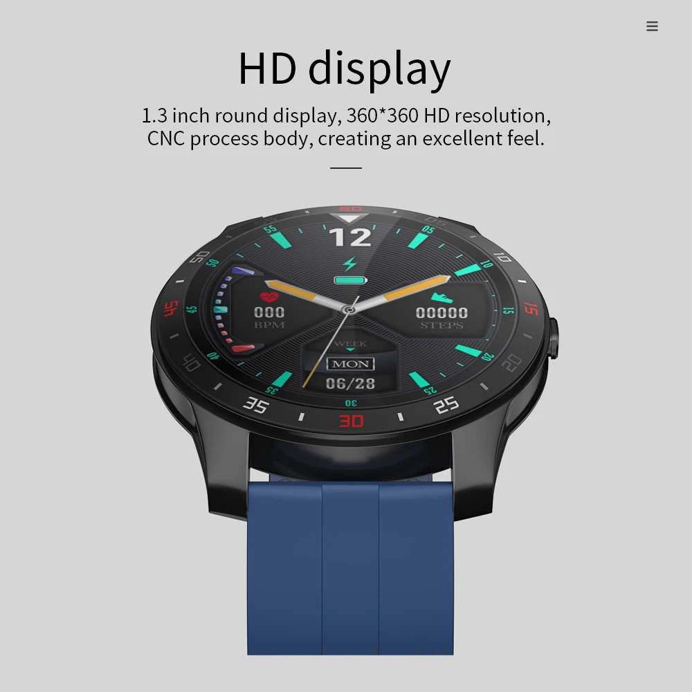 HOCO Новые умные часы IP67 Водонепроницаемые Спортивные Мужские Женские Браслеты Bluetooth Смарт-часы Фитнес-трекер Монитор сердечного ритма для Android IOS on.