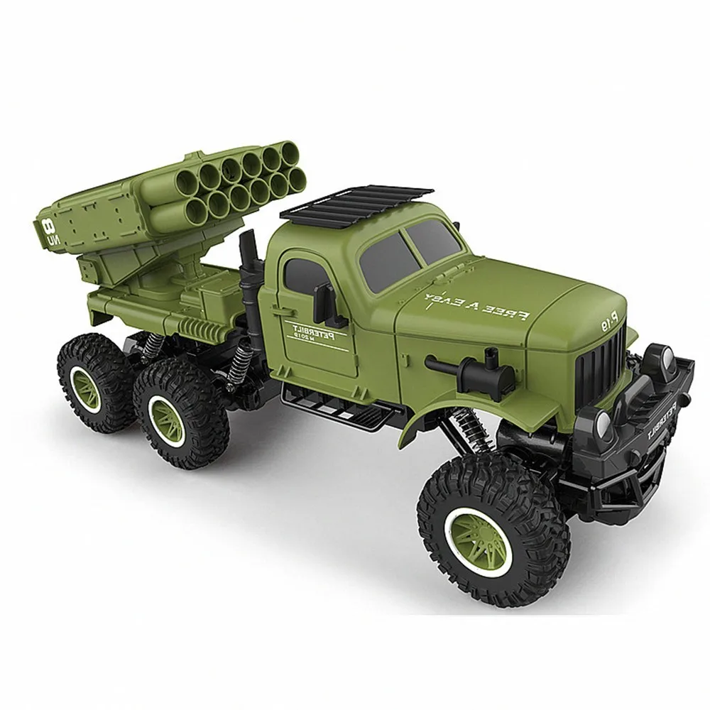 Радиоуправляемый автомобиль 1:16 военный инженерный 6wd с дистанционным