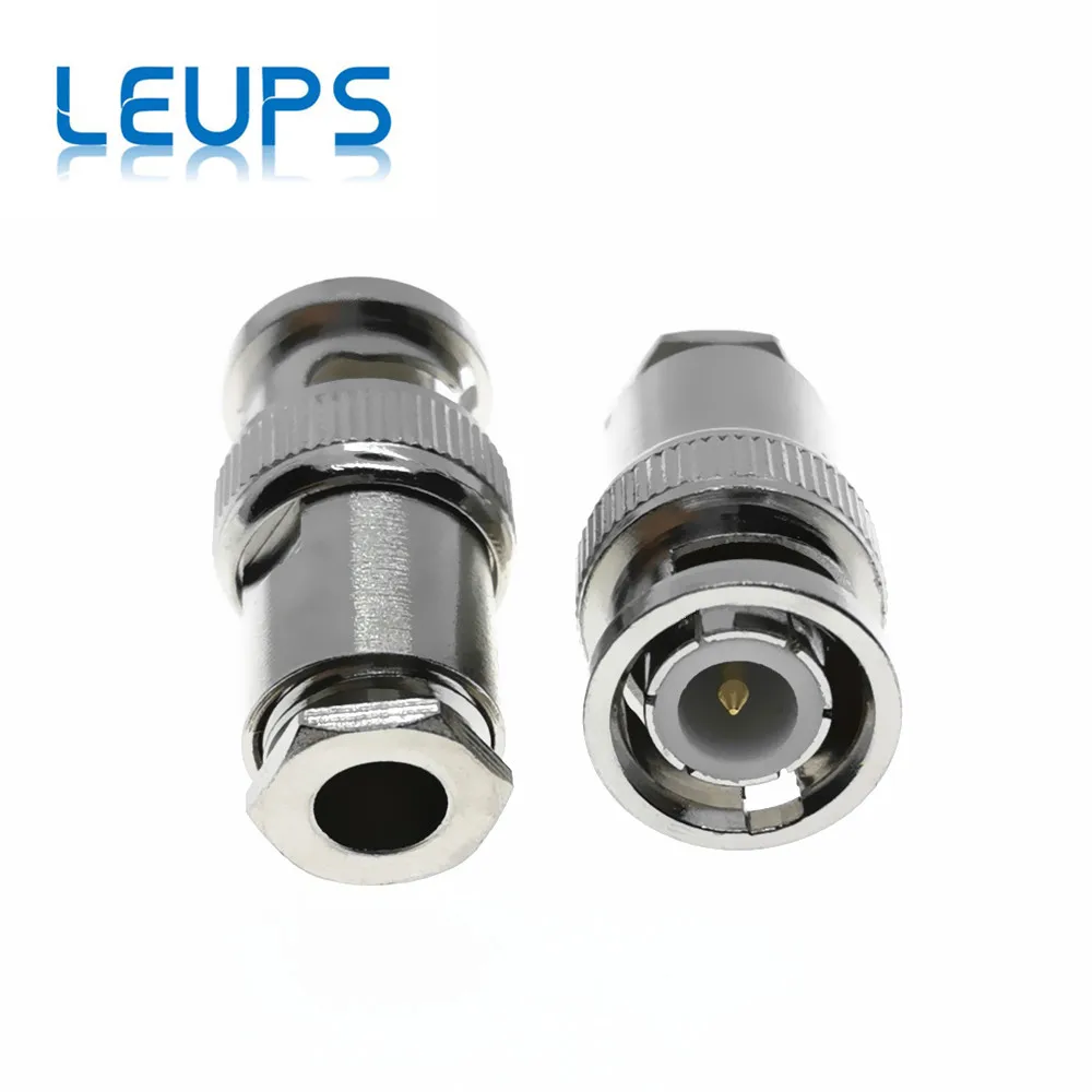 2 шт. BNC штекер Q9 зажим RG58 RG142 RG223 LMR195 50 3 кабель RF разъем|connector plug|connector maleconnector cable |