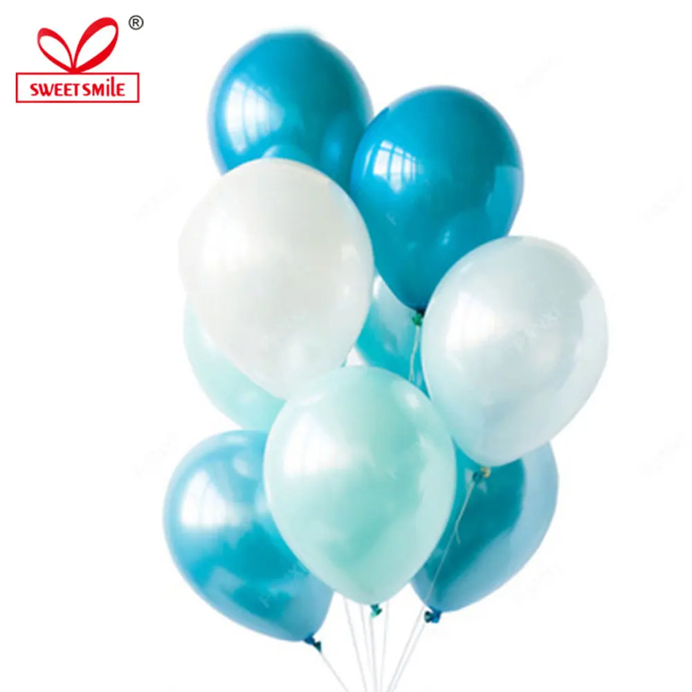 12 дюймов синий латексные шары для детей взрослых подарки на день рождения