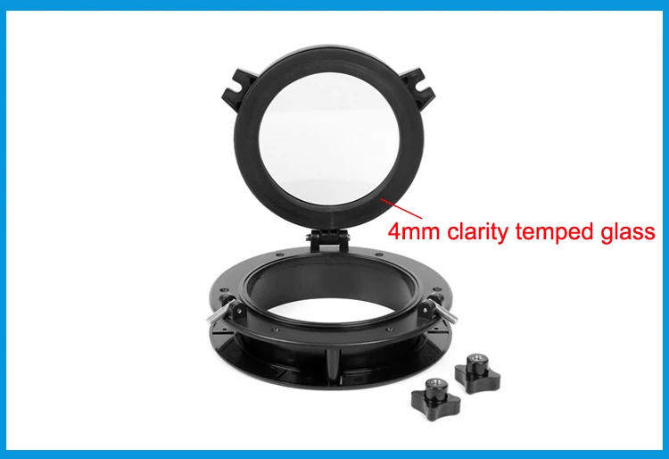 215 мм Морская Лодка яхта RV отверстие для порта АБС-пластик белые круглые люки