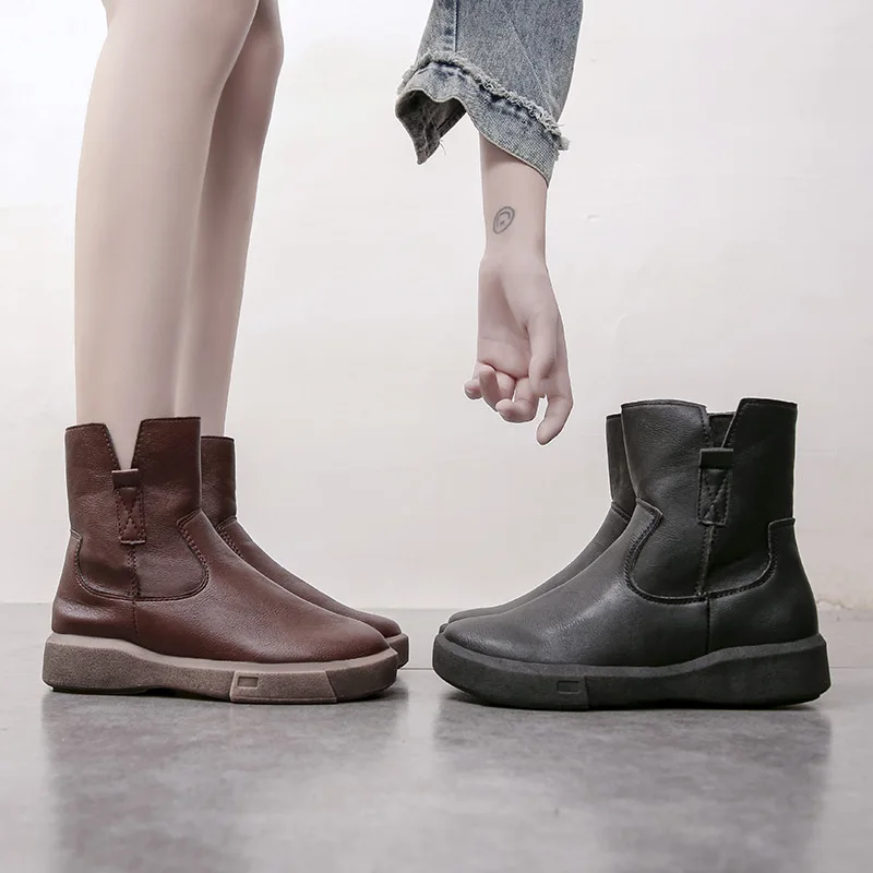 2018 г. Осенне-зимние женские сапоги-трубы маленькие ботинки на шнуровке брендовые