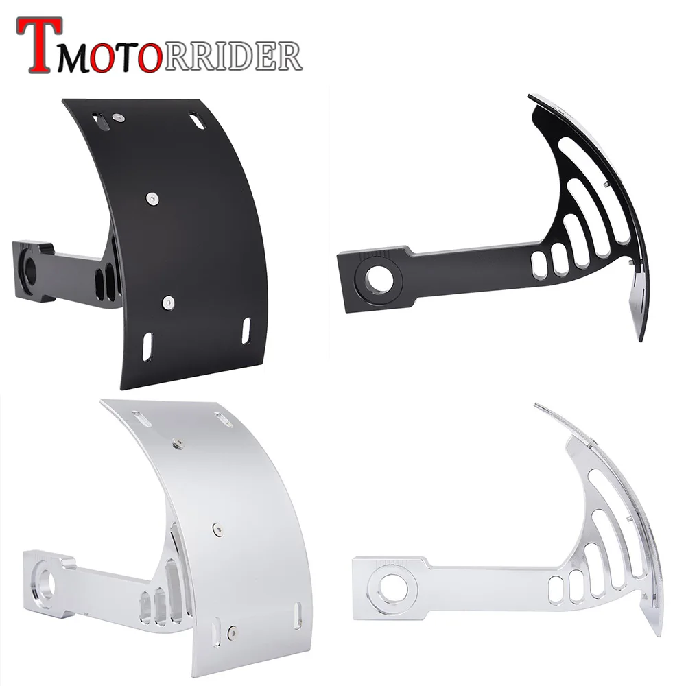 Заготовка алюминий черный хром маятник Боковое крепление кривая хвост номерной