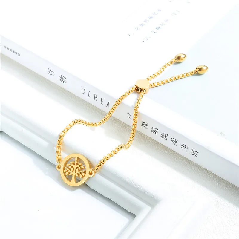 Новинка женские Украшения из горного хрусталя золотые браслеты нержавеющей