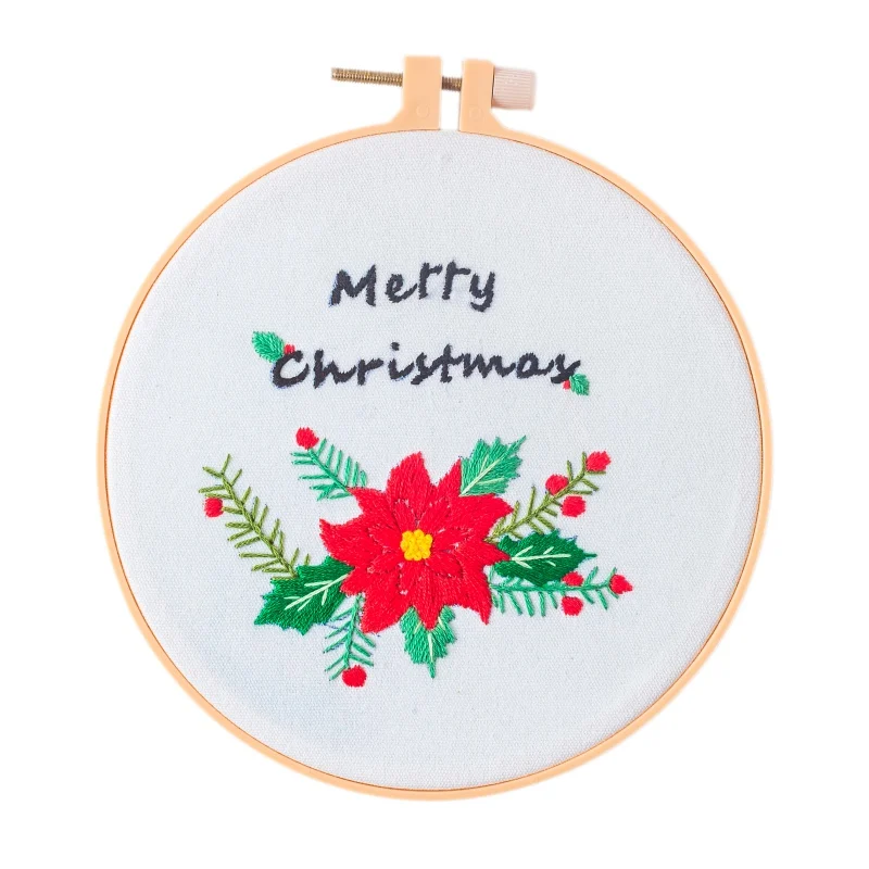 

Embroidery Material Package Kit Creative Chinese Embroidery DIY Beginner Material Package Embroidery Semi-finished Products