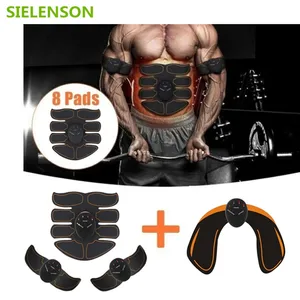 6 режимов умный электрический стимулятор мышц брюшный АБС ems тренажер для бедер фитнес шейпер для ягодиц потеря веса Массаж для похудения