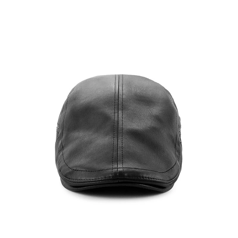 Новый осенне-зимний берет шапки унисекс мужские головные уборы из искусственной