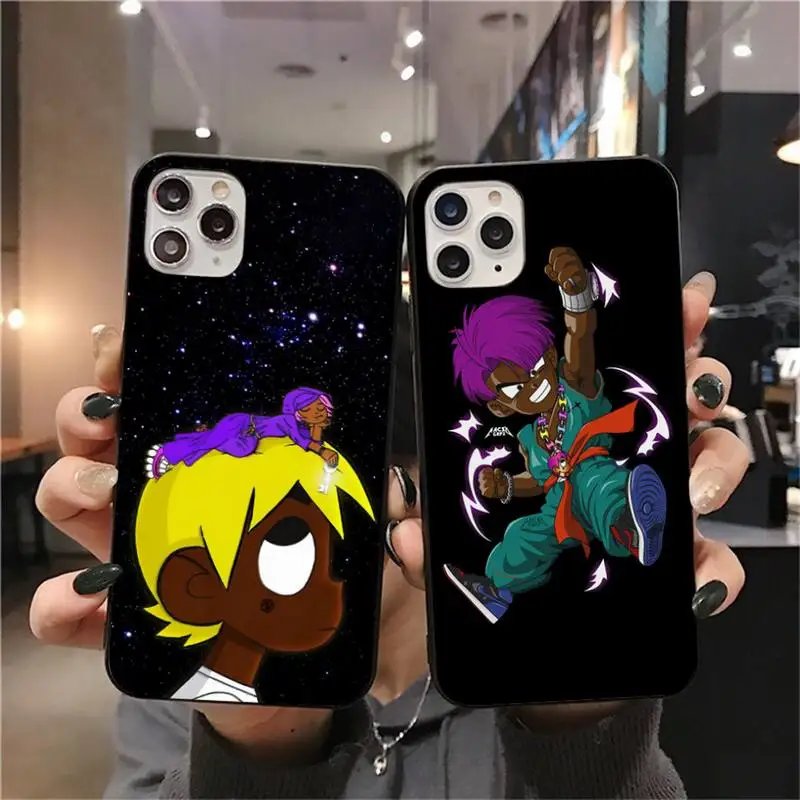 CUTEWANAN Rapper Lil Uzi Vert черный ТПУ мягкий резиновый чехол для телефона iPhone 11 pro XS MAX 8 7 6 6S