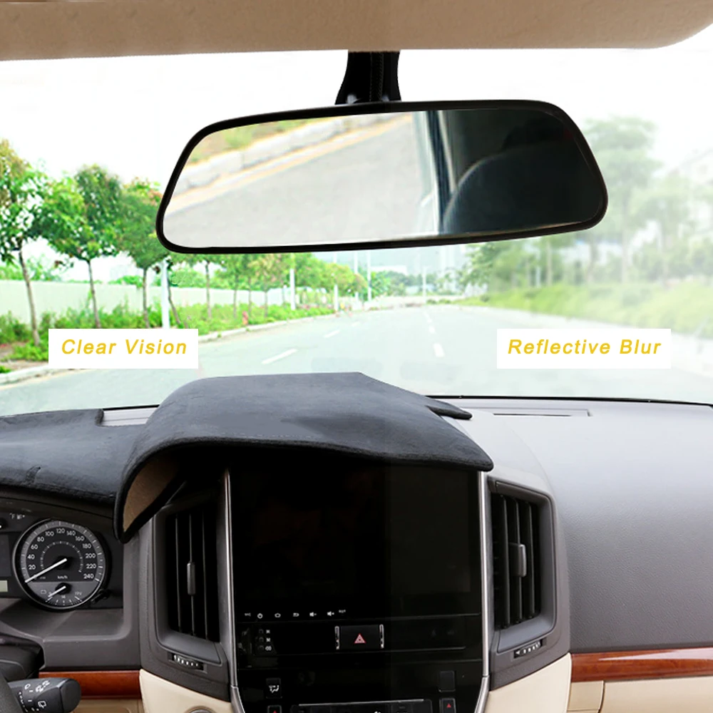 For Toyota Land Cruiser 200 2016 2017 2018 Car Styling Dashboard Cover Sunshade Mat Pad Cushion Interior Accessories |