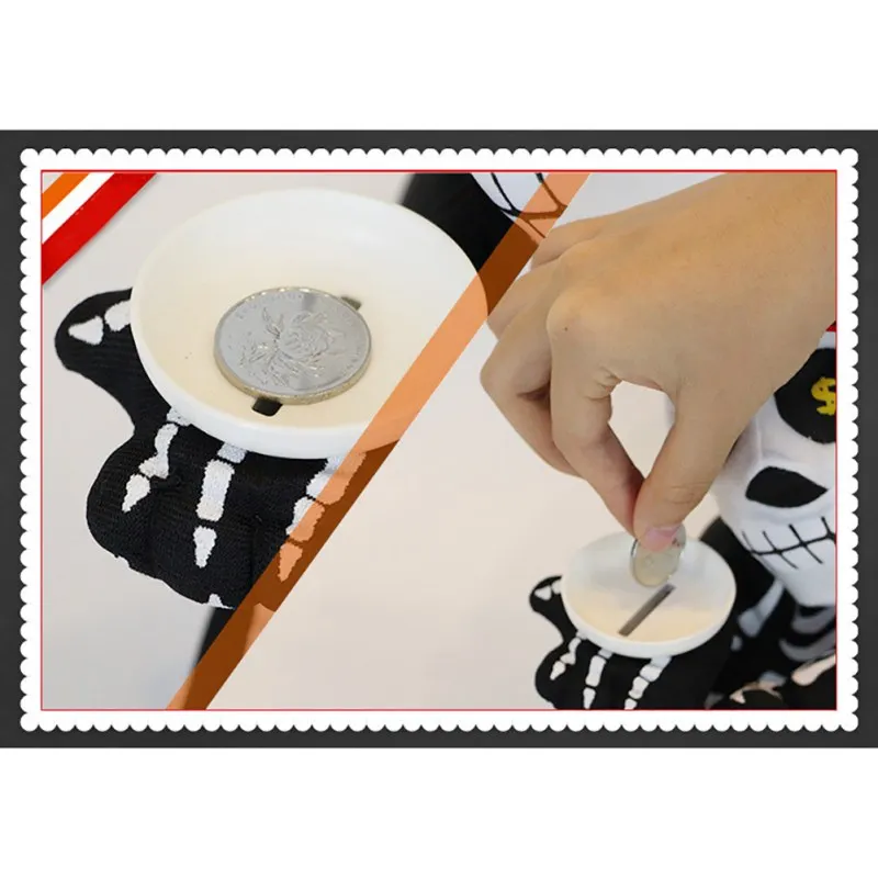 Украшения для Хэллоуина плавающие монеты куклы привидения плюшевые игрушки