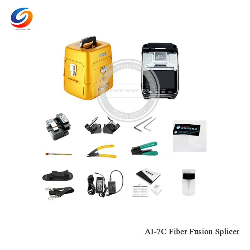 2019 Hottest signalfire AI-7C Fusion Splicer SM&ampMM Automatic FTTH Fiber Optic Welding Splicing Machine | Мобильные телефоны и