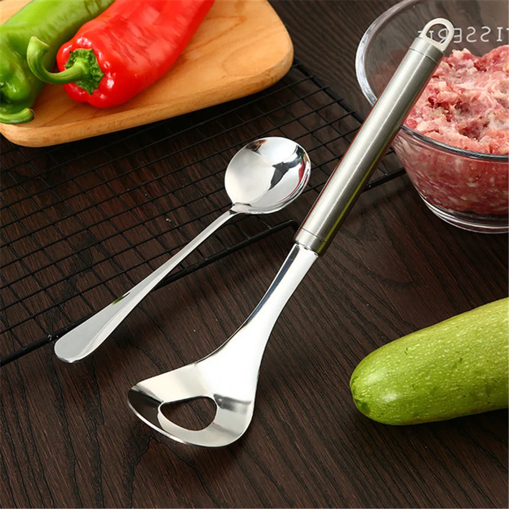 

Neatball Maker Squeeze Gadget Kitchen Household Dish Stainless Steel Meatball Spoon