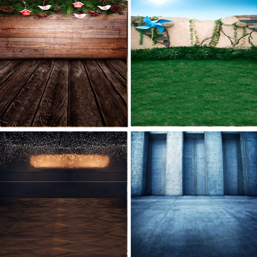 Nitree винил Подставки для фотографий задний фон на открытом воздухе искусственная