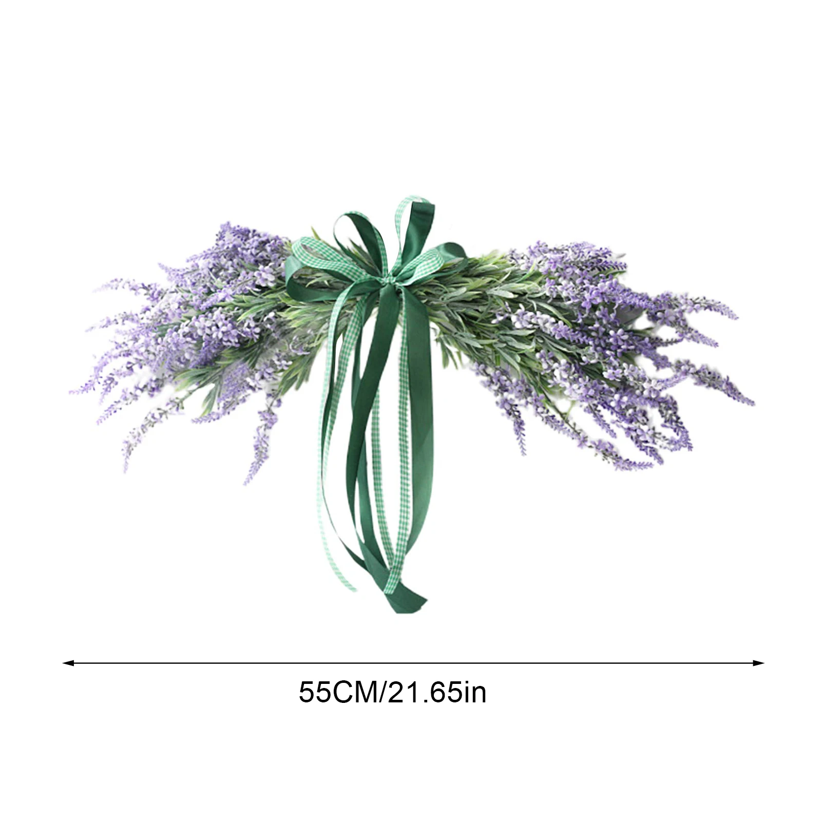 

Hot Sell Artificial Lavender Flower Swag Home Decor Wedding Decoration Imitated Garland Door Knocker Door And Wall Decoration