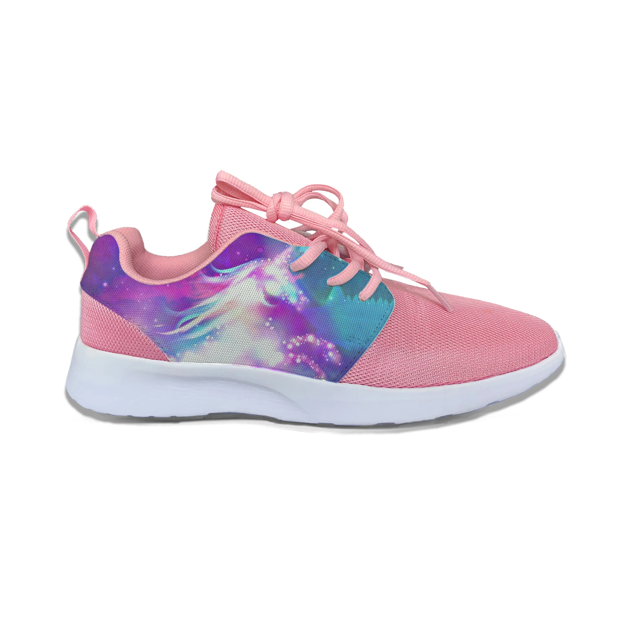 

Unicorn Galaxy Anime Hot Cute Vogue Funny Sport Running Shoes Casual Breathable Lightweight 3D Print Lady Women Female Sneakers