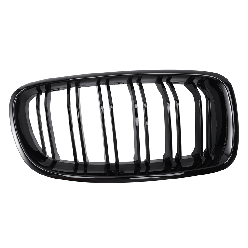 1Pair Gloss Black Front Grille/Grilles Kidney For BMW 3-Series F30 F31 F35 2012-2017 Car Styling |