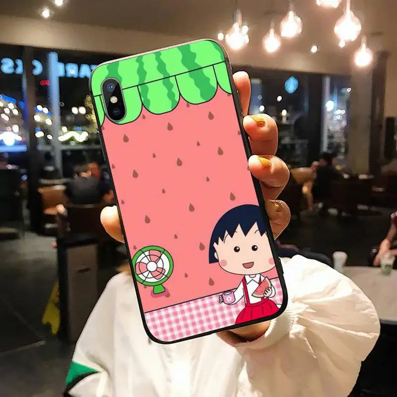 

Chibi Maruko Anime case for airpods Phone Case for iPhone 11 12 pro XS MAX 8 7 6 6S Plus X 5S SE 2020 XR