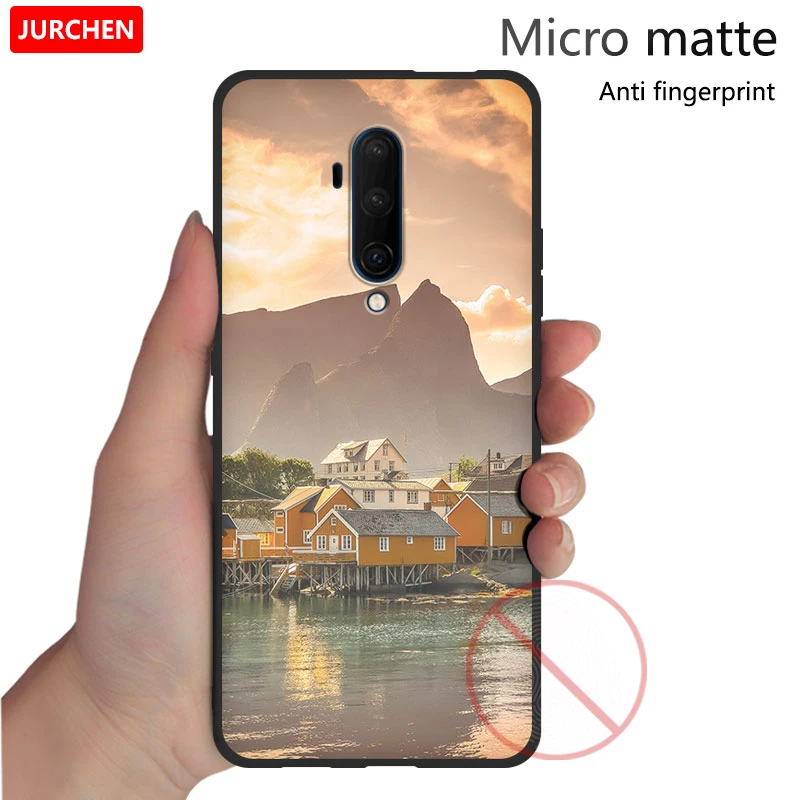 JURCHEN роскошный силиконовый чехол для телефона OnePlus 7T Pro Модный дизайн Печать