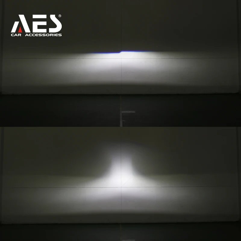 

AES 3" A14 Bi-LED Projector Lens 6000K LED Headlight Car Accessories