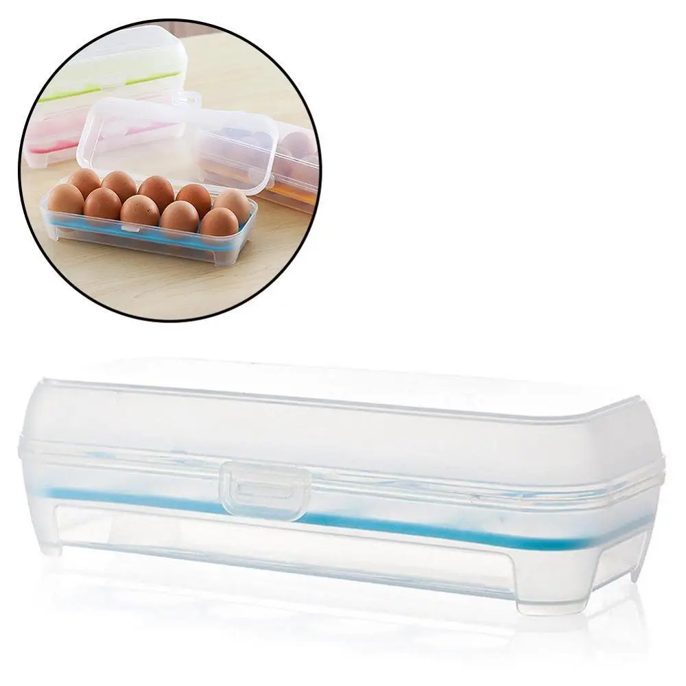 10 ячеек яиц Экономия пространства свежая коробка емкость для хранения