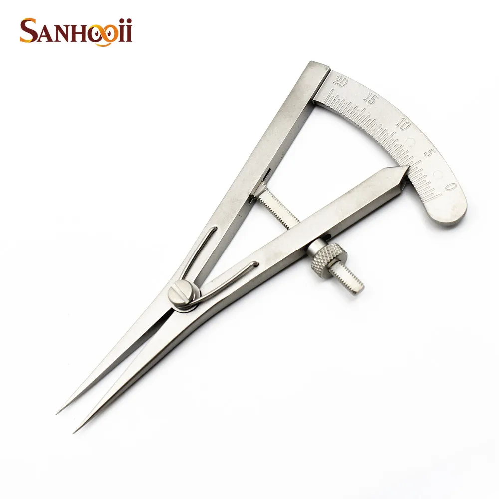 

Double Eyelid Measuring Calipers Cosmetic Stainless Steel Surgery Eye Scale Ophthalmic Instruments Gadgets ZM56