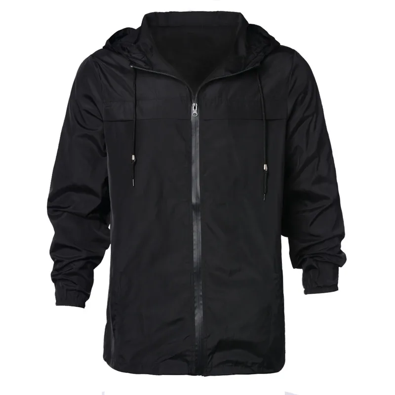 Vertvie Повседневная Водонепроницаемая Мужская куртка с капюшоном ветровка для